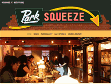 Tablet Screenshot of parksqueeze.com